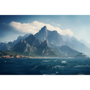 Mountain Sea Canvas